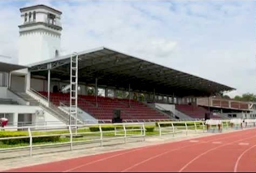 El estadio de atletismo Pedro Grajales