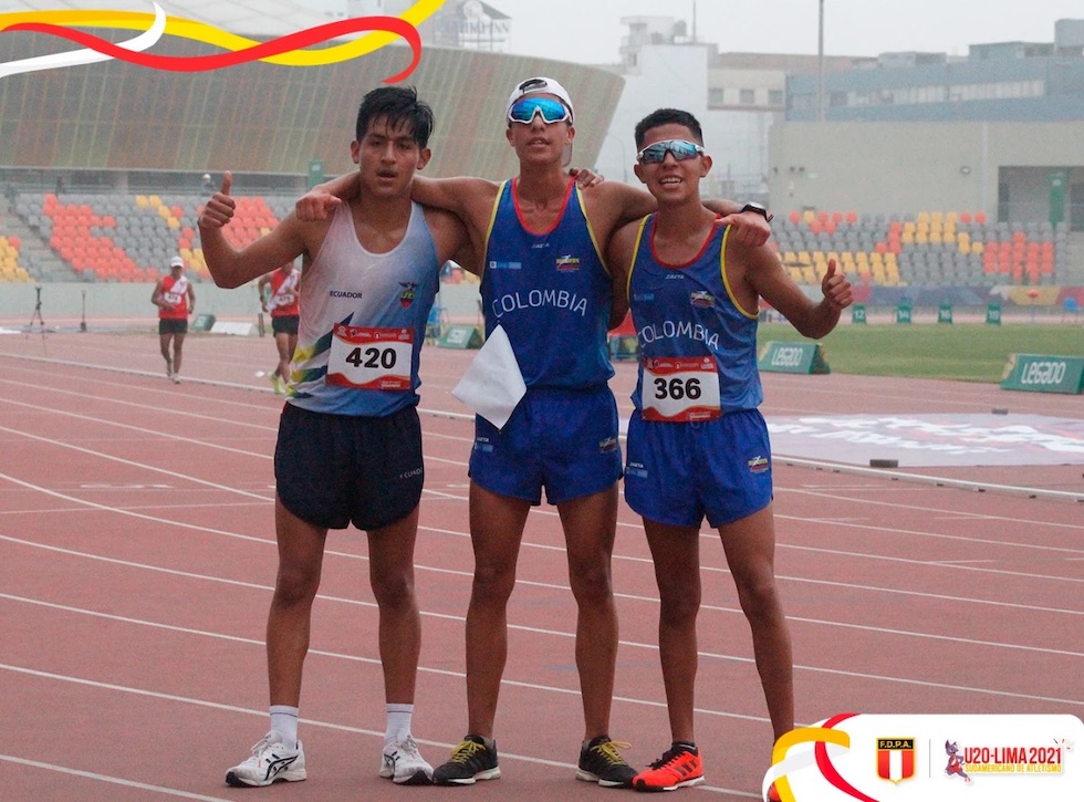 En Muscat, el atleta Mateo ROMERO - 10 kms sub 20