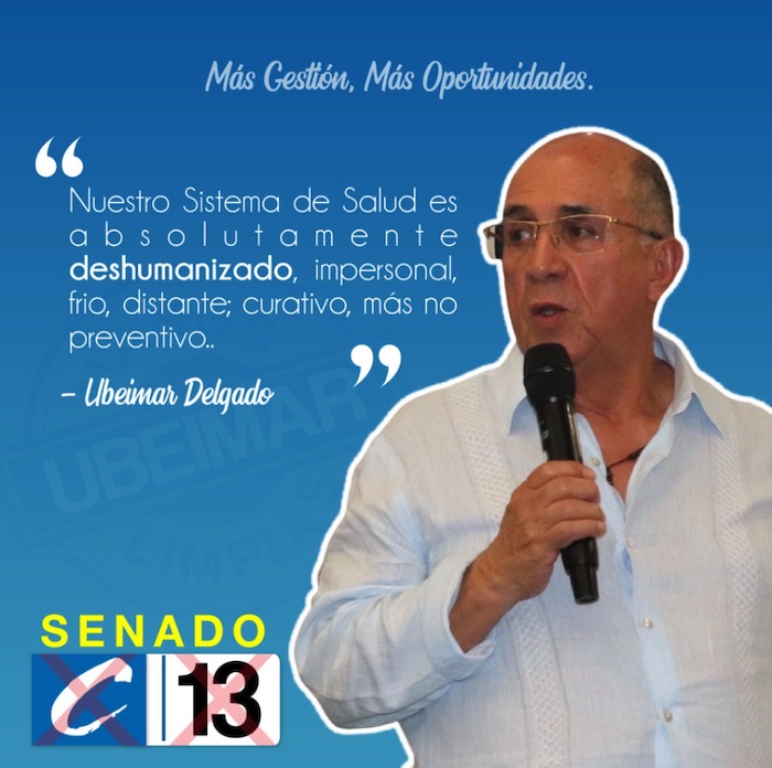 Ubeimar Delgado al Senado