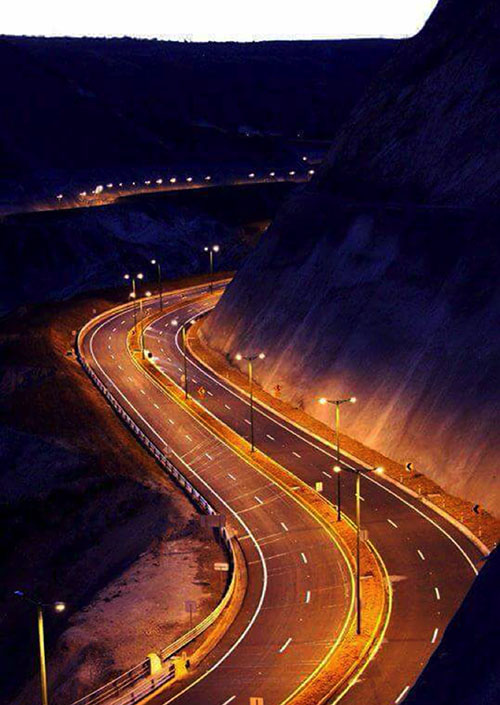 Autopista en Ecuador