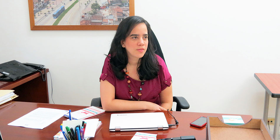 Vicepresidente de Operaciones Metrocali, Juanita Concha