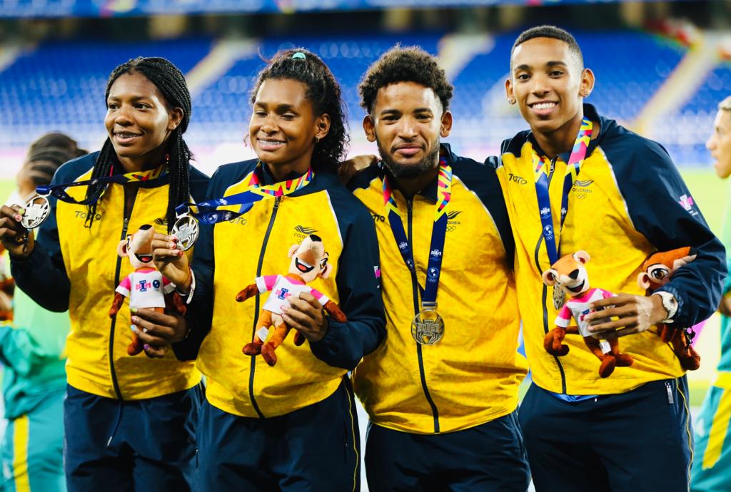 Colombia con 47 medallas de oro