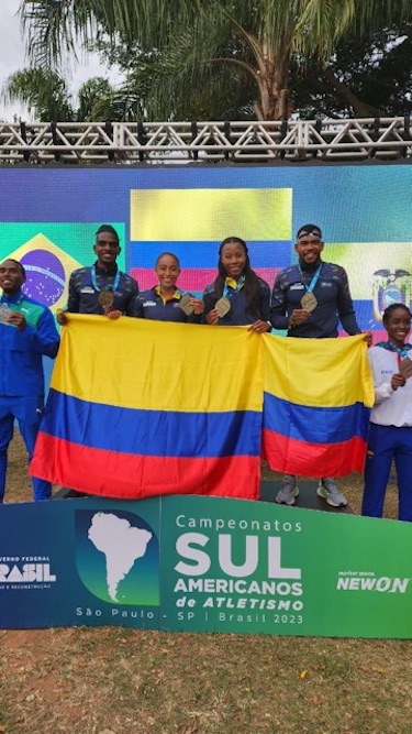 Colombia en el suramericano de atletismo 2023