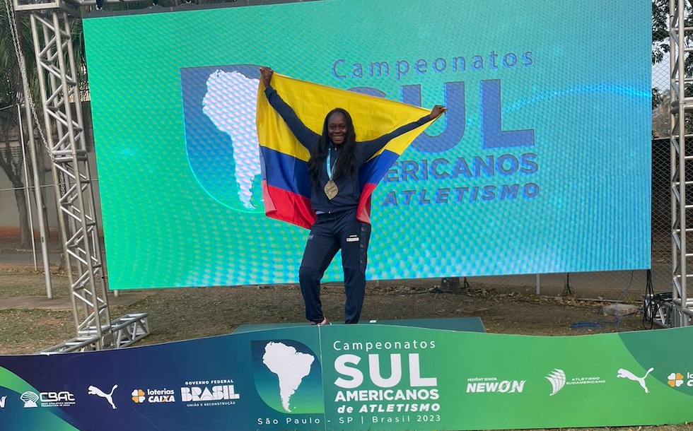 Balance Colombia Suramericano atletismo
