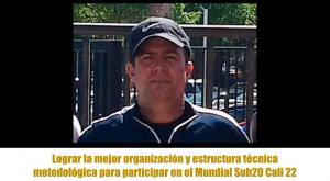 Entrenador jefe de Colombia al U20WCali 2022: Nelson Gutierrez
