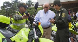 Administración de Maurice Armitage entregó a la Policía Metropolitana 102 motocicletas 