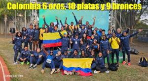 Colombia en el suramericano de atletismo 2023
