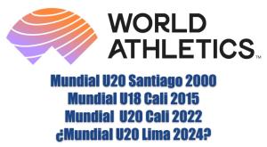 Atletismo suramericano 30 años, 3 mundiales: Oportunidad