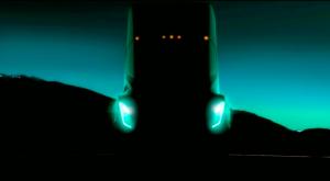 Primera imagen del próximo camión eléctrico de Tesla 