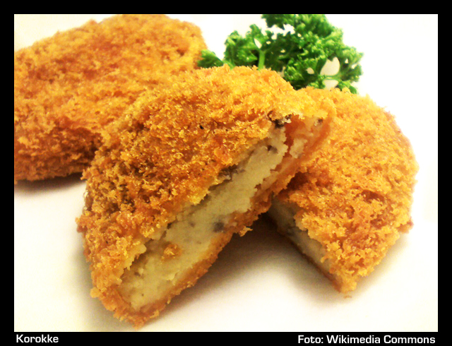 Comida japonesa korokke
