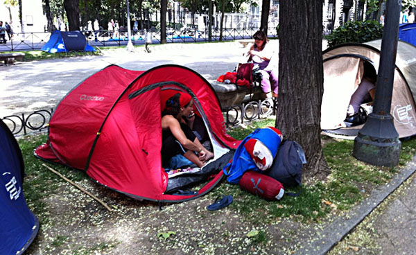 Noticias de Cali . Indignados en Madrid