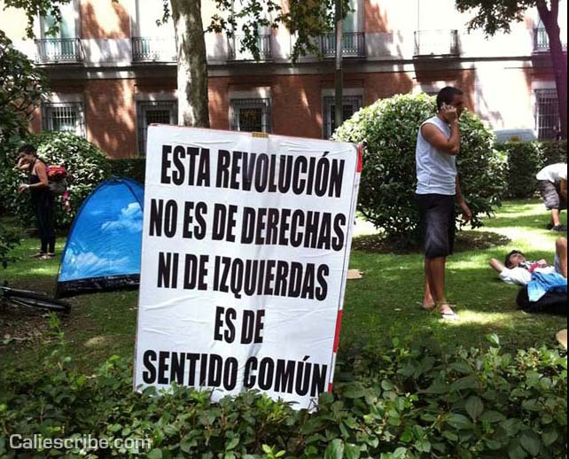 Noticias de Cali . Indignados en Madrid