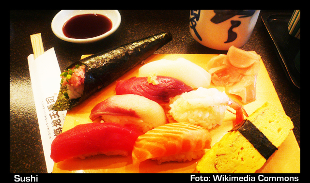 Comida japonesa Sushi