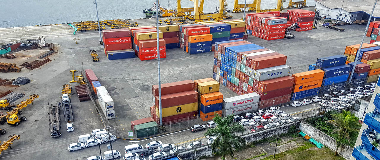 Fotografía panorámica  Puerto de Buenaventura