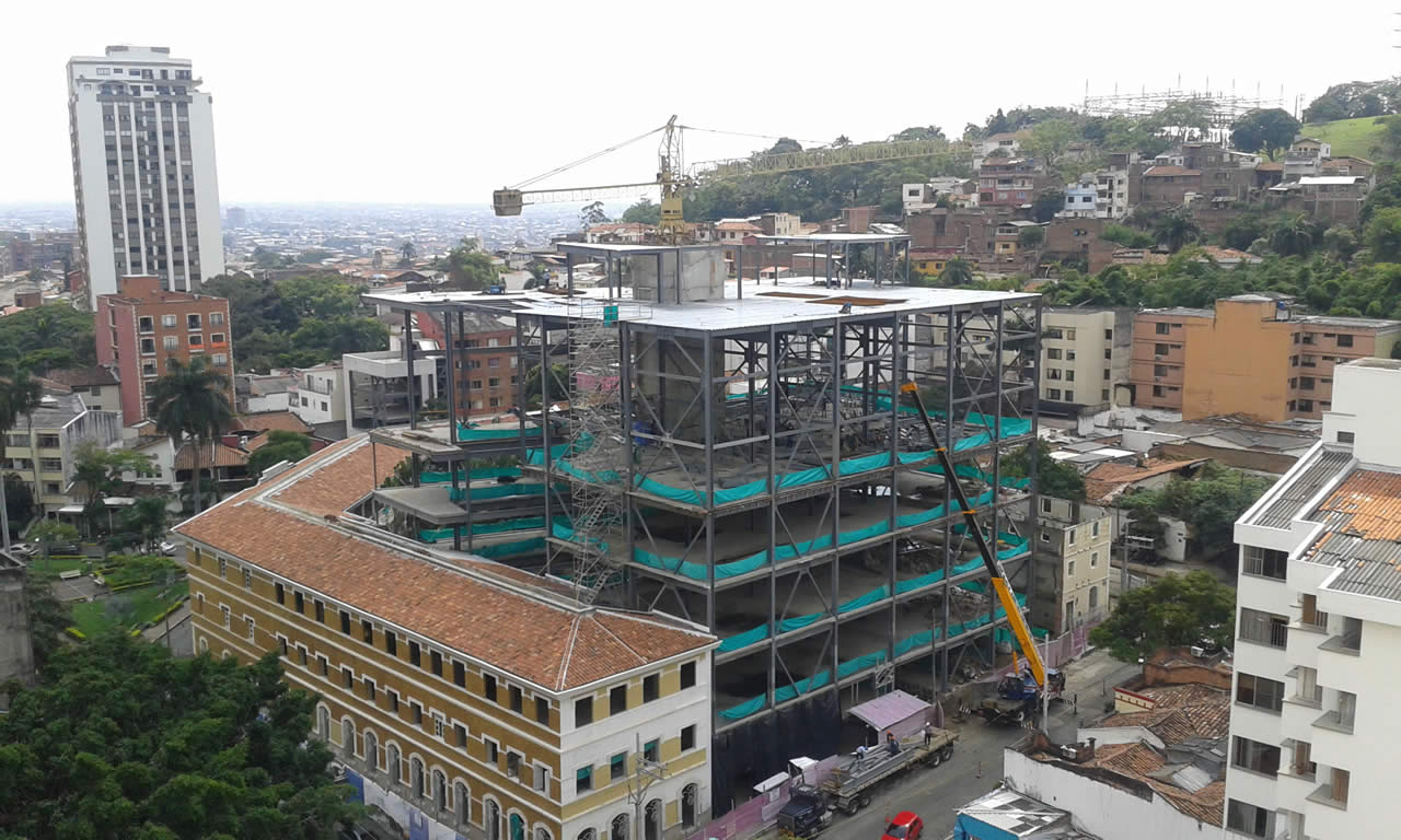 Prueba de cómo se prepara la cubierta para fundir losa de concreto
