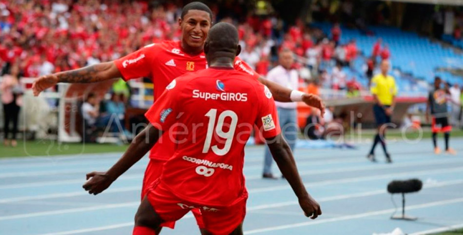 América frente a Orsomarso en  la Copa Águila