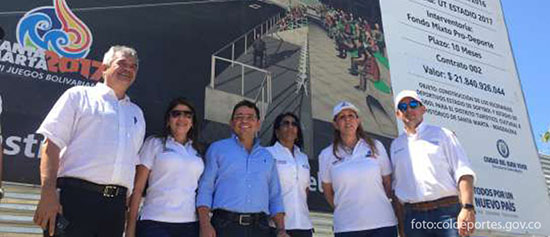 Juegos Bolivarianos, bajo orientación y control de Coldeportes