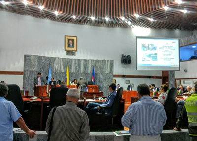 El primer round del MIO en el Concejo de Cali