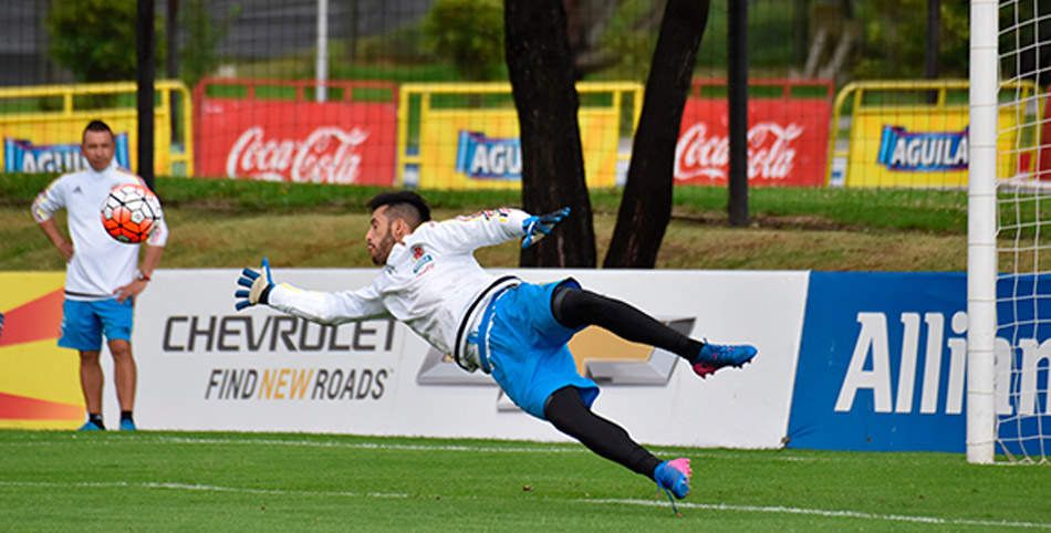 Selección Colombia entrenó en Bogotá
