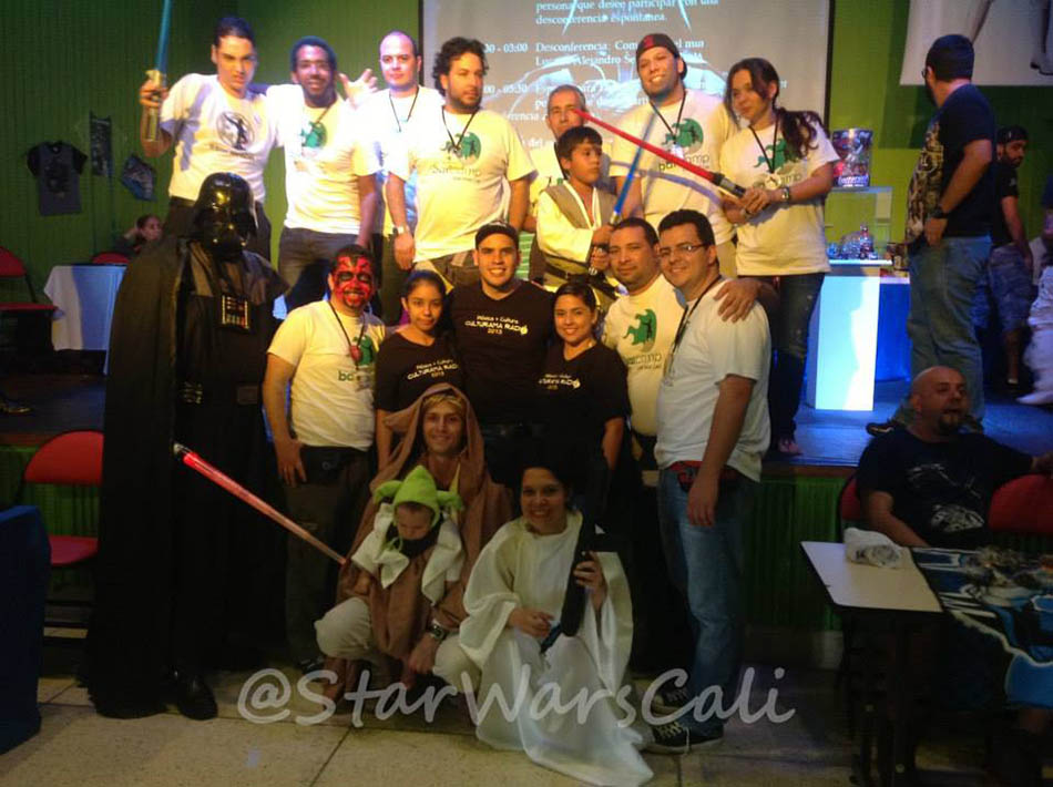 Encuentro de fanáticos de Star Wars y la ciencia ficción Cali