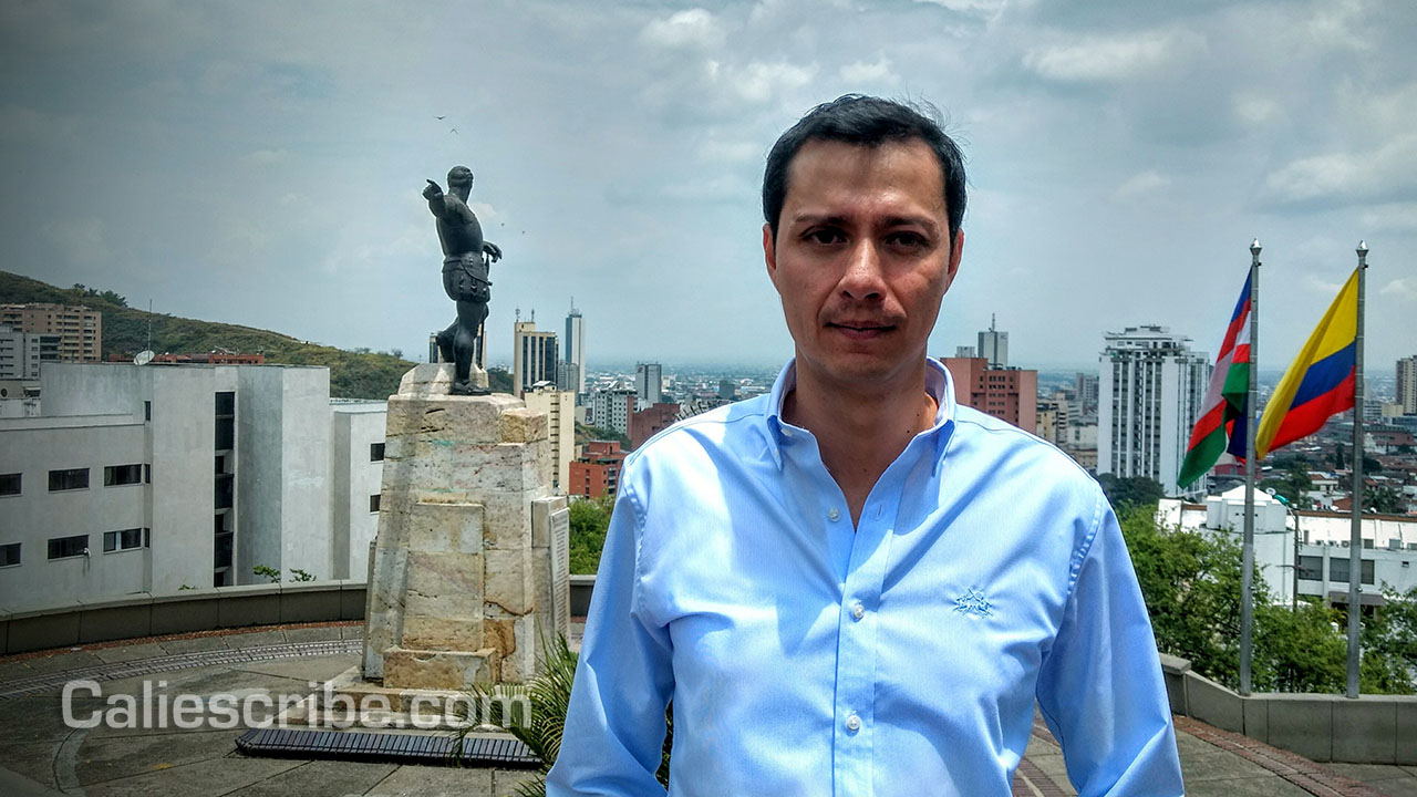 Fotografía de Carlos Alberto Martínez Noguera, en la estatua de Sebastián de Belalcazar