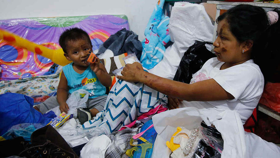 Los niños afectados por las inundaciones en Mocoa