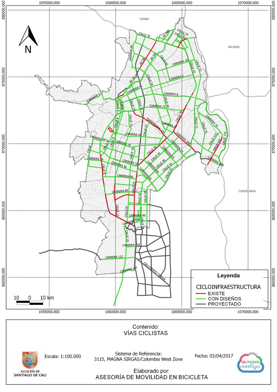 Cultura de movilidad en bicicletas