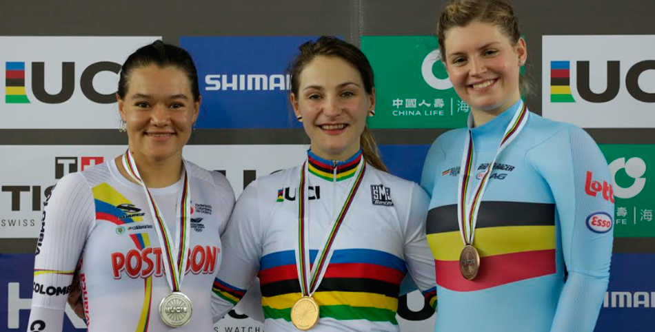 Martha Bayona conquistó el subtítulo mundial del keirin
