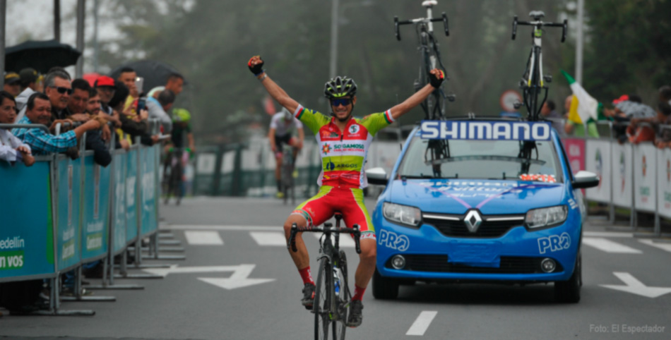 Sergio Martínez lidera la Vuelta de la Juventud