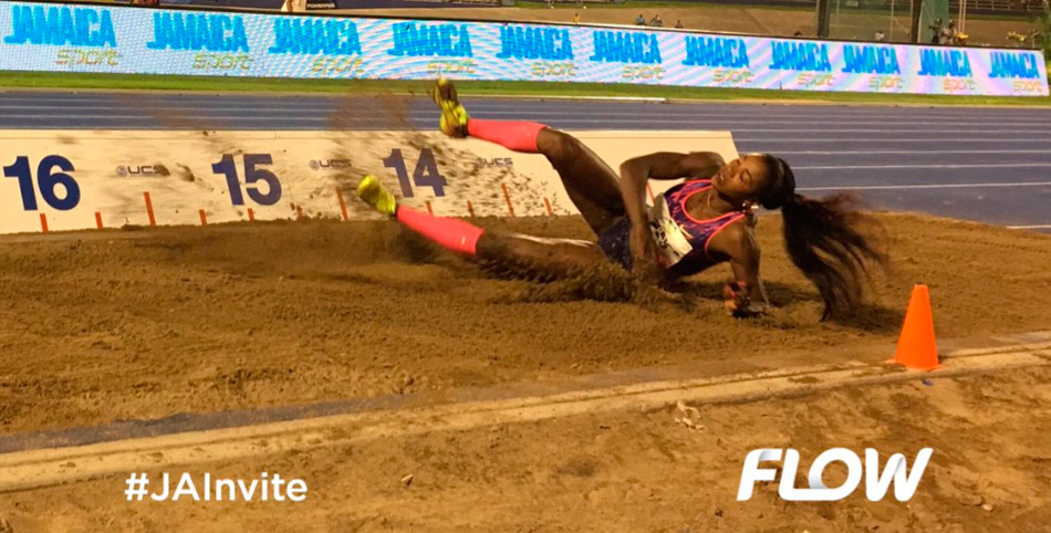 Caterine Ibargüen ganó oro en Jamaica