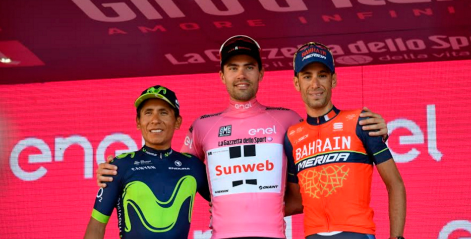 Nairo Quintana, subcampeón del Giro de Italia