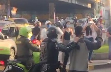 Cali siguió evidenciando el caos de orden público