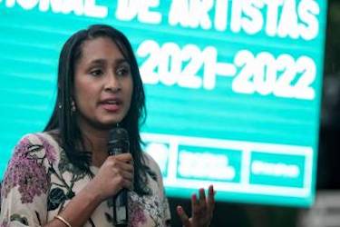 Ministra de Cultura Angelica Mayolo