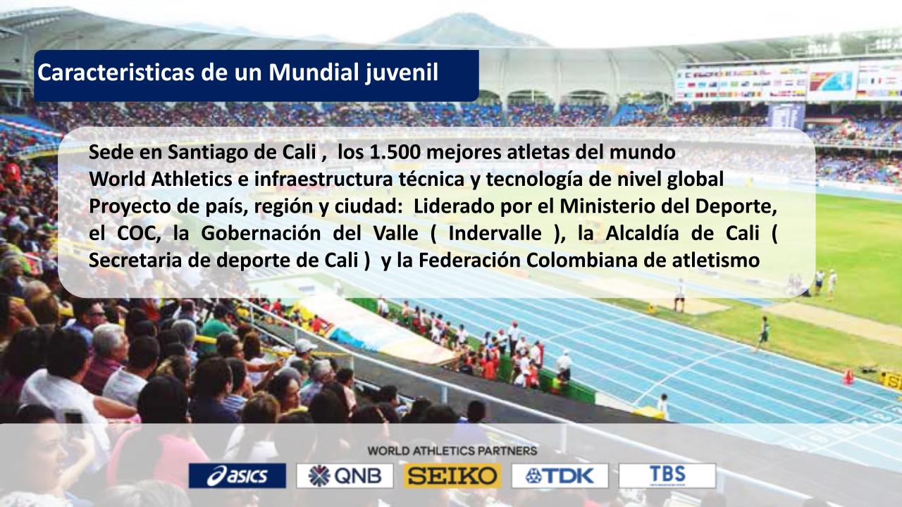 Campeonato mundial de atletismo U20 Cali 2022