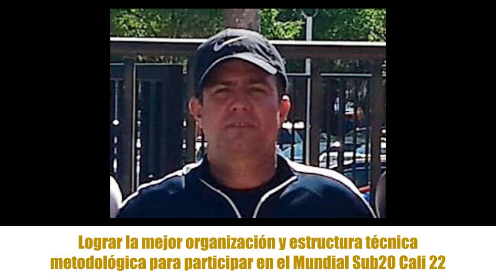 Entrenador jefe de Colombia al U20WCali 2022: Nelson Gutierrez
