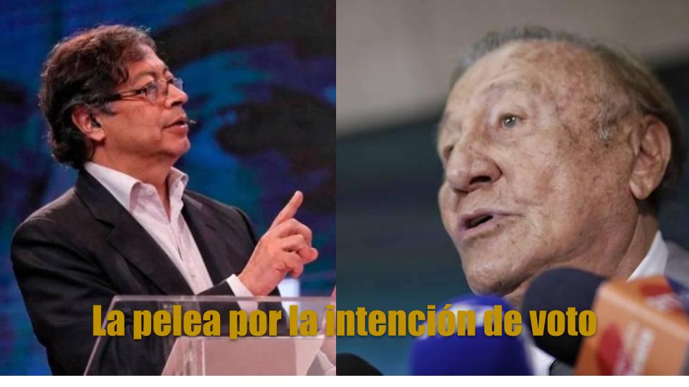 La pelea por la intención de voto