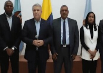 Óscar Gamboa como Ministro Consejero en la embajada en Washington