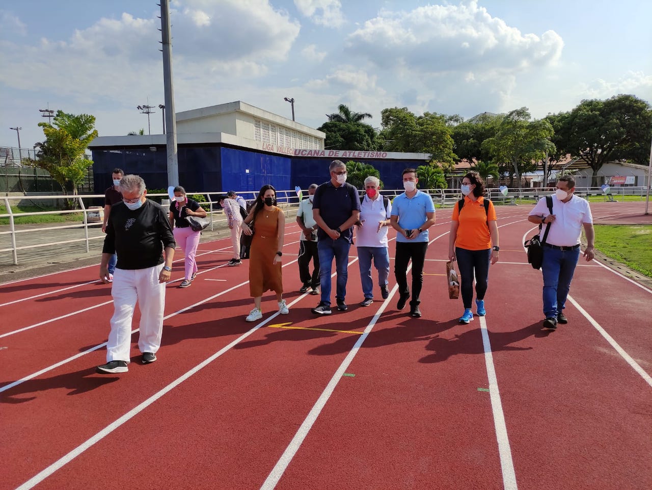 Visita al Estadio Pedro Grajales 