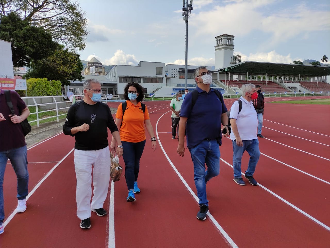 Visita al Estadio Pedro Grajales 
