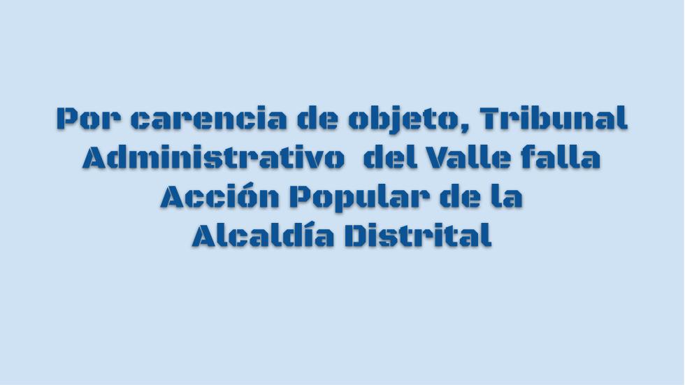 Cali única ciudad que inició el camino del dialogo