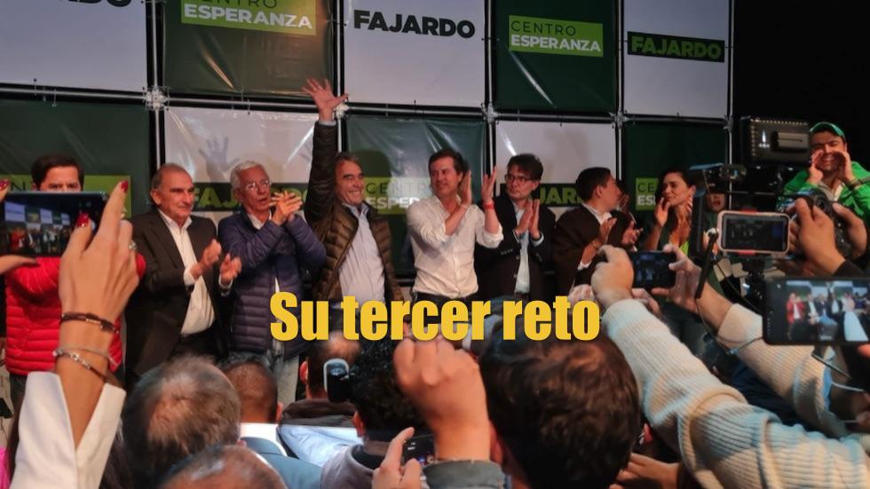Fajardo triunfó en la coalición Centro Esperanza