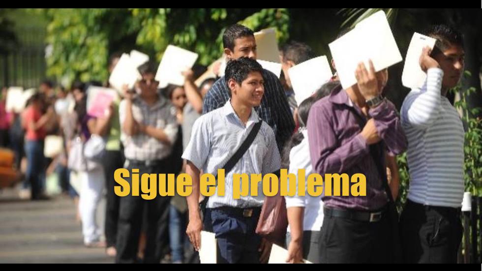 Desempleo 2,99 millones de personas