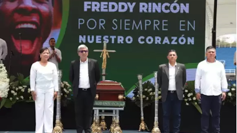 Gobernación del Valle acompaña los actos fúnebres del futbolista Freddy Rincón