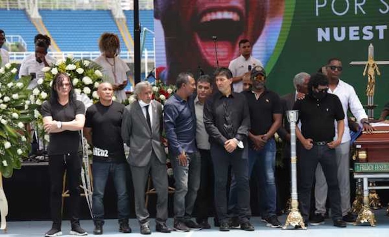 acto solemne de despedida a Fredy Rincón.