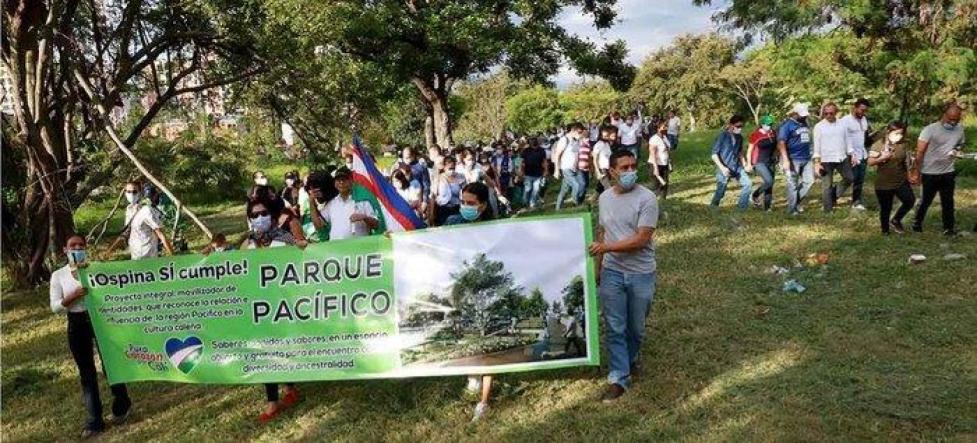 Parque Pacífico haciéndose realidad