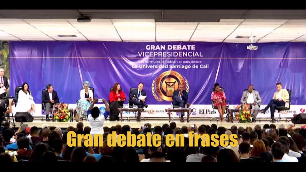 Candidatos a la vicepresidencia en la U Santiago de Cali