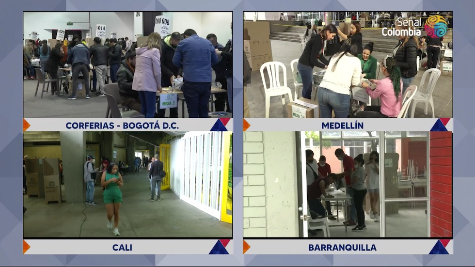 Se inicia el procedimiento de destrucción de los tarjetones no utilizados para continuar con el preconteo.