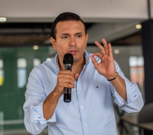 Senador electo Juan Carlos Garcés