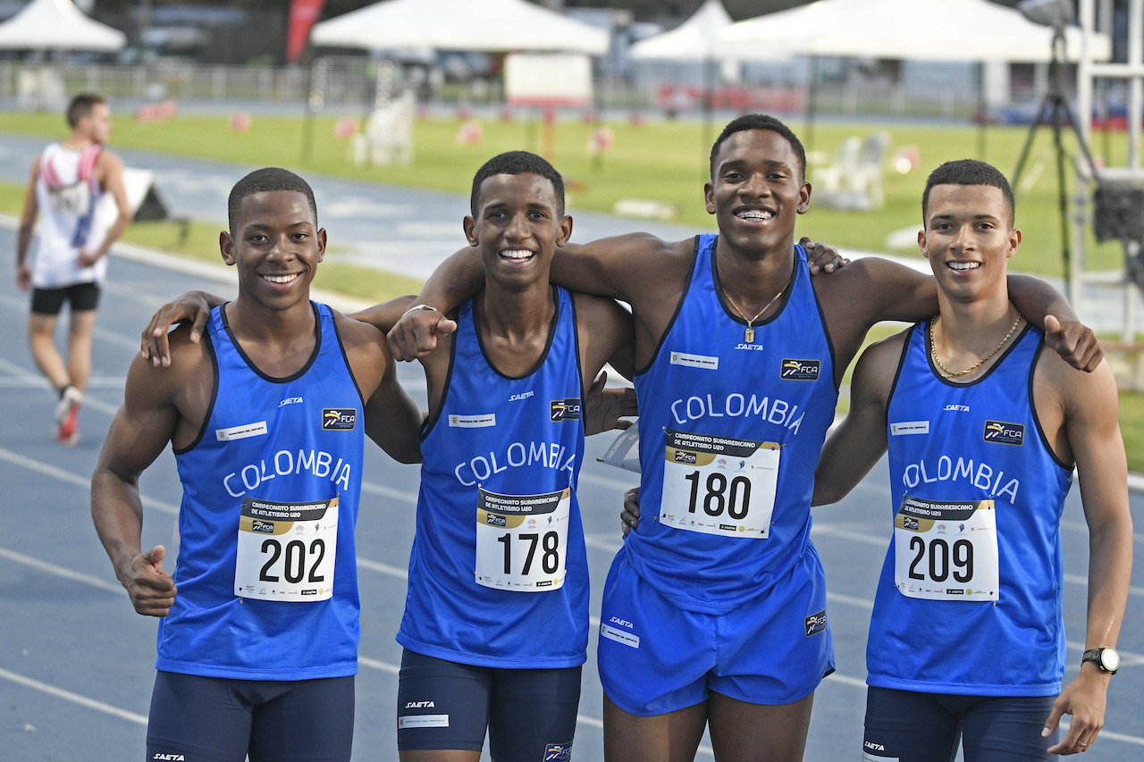 Relevo 4x100 Colombia